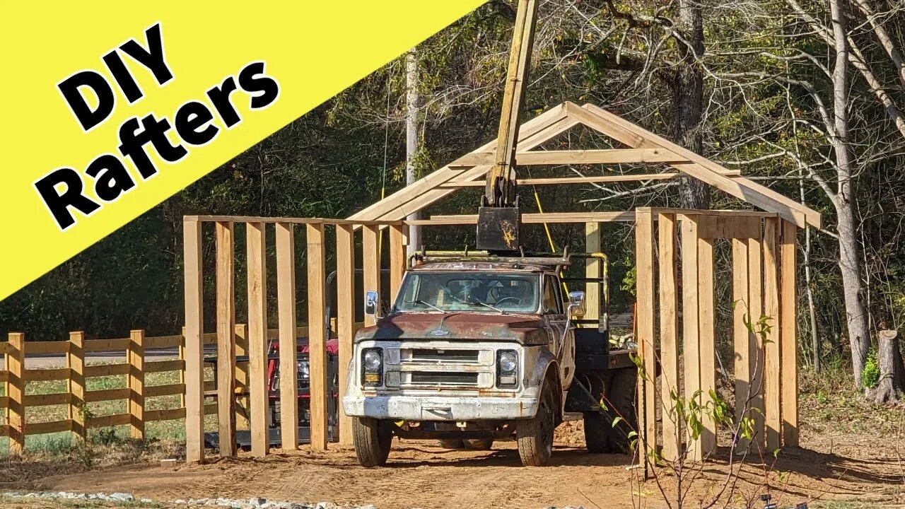 How to a Build Rafter- Easy - Roof Truss