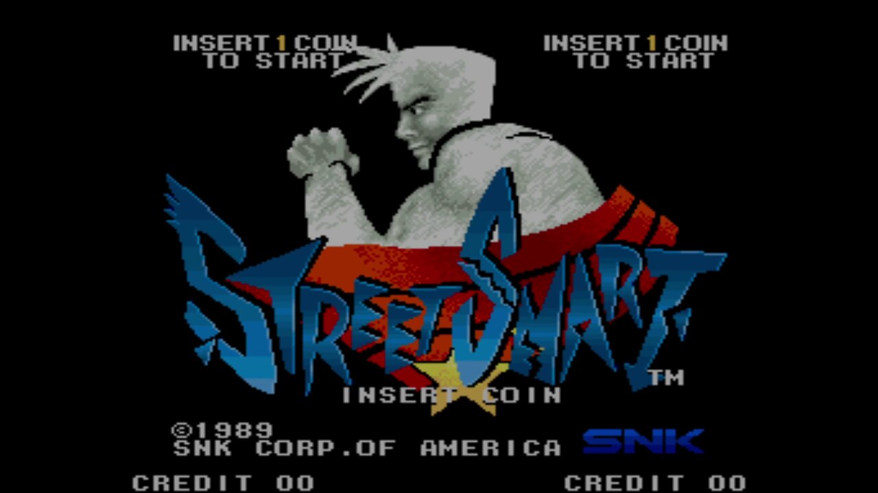 Street Smart, Arcade Game, SNK 1989, playthrough