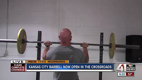 Kansas City Barbell opens in Crossroads