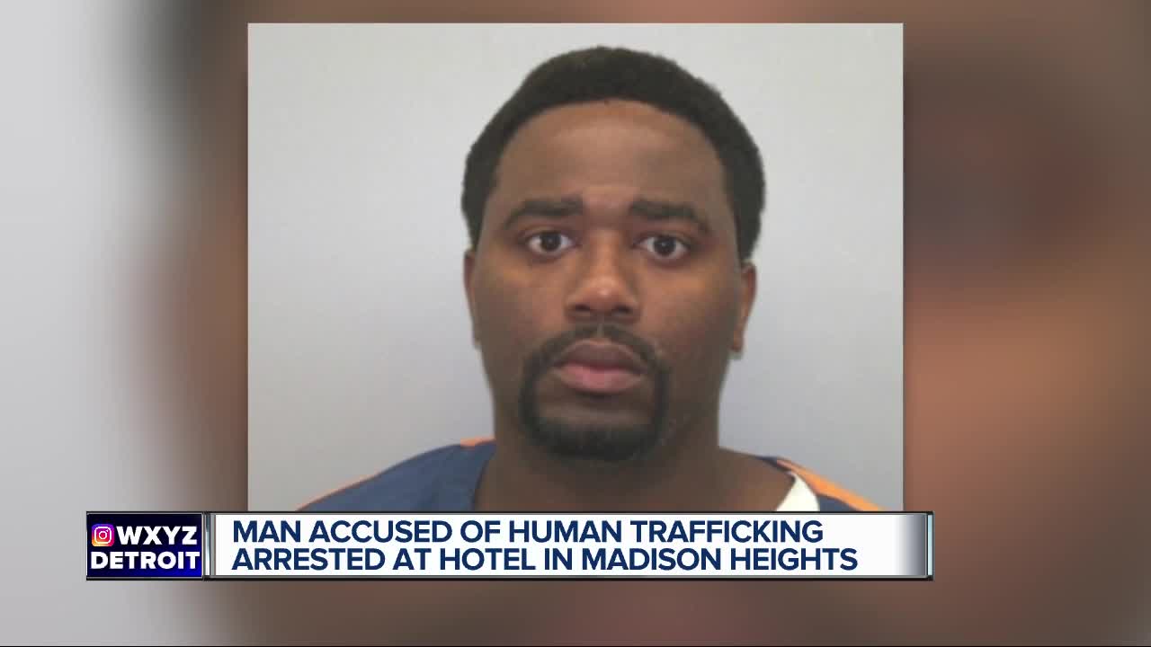 Police make human trafficking arrest in Madison Heights; officers say 2 women held against their will