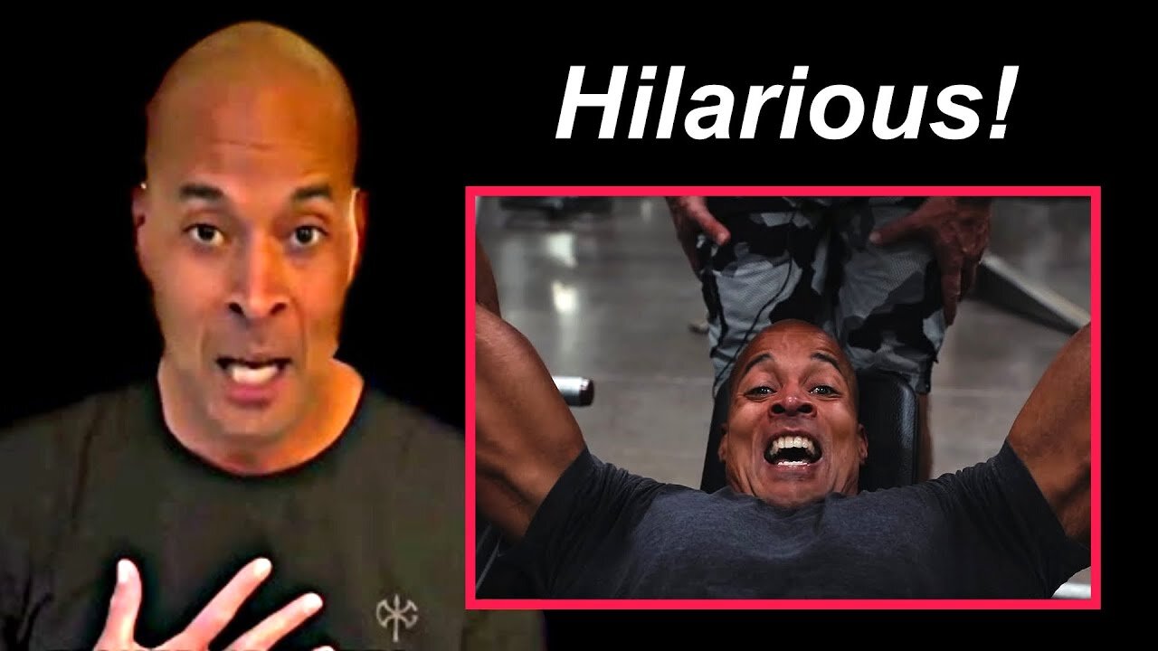 David Goggins Reacts To A Fan Asking Him If He Trained Today