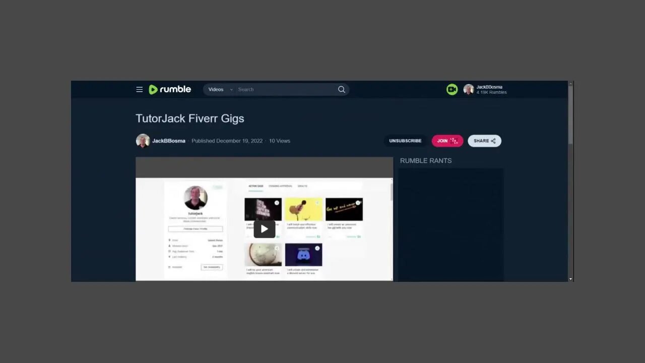 TutorJack Fiverr Gigs