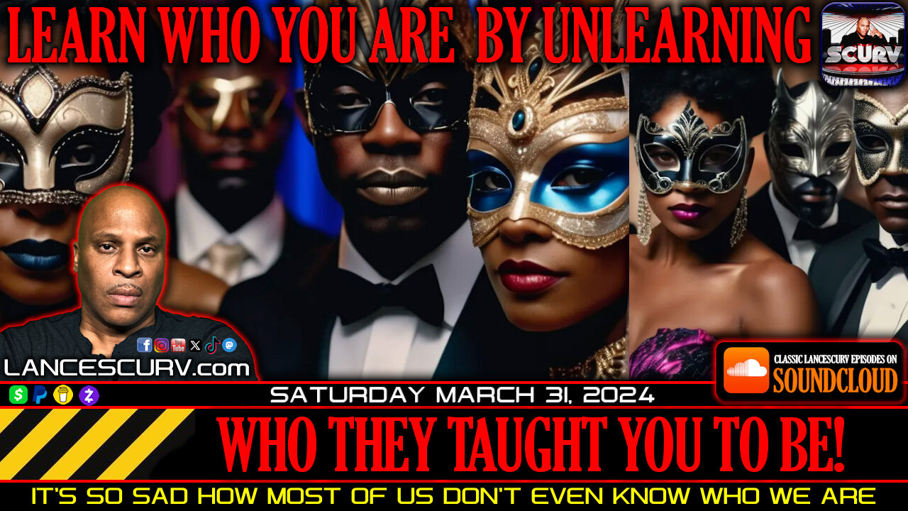 LEARN WHO YOU ARE BY UNLEARNING WHO THEY TAUGHT YOU TO BE!