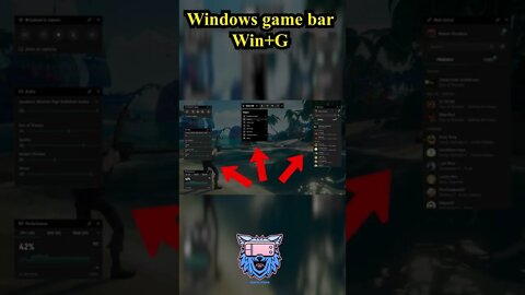 windows 10 game bar 🖐💥 #technology #windows10 #gamer #pc #fastpc