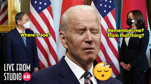 Sleepy Joe Can't Wake Up for His First Meeting with a Foreign LEADER?!