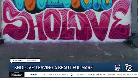 'Sholove' leaving a beautiful mark