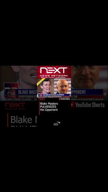 Blake Masters PULVERIZES His Opponent #shorts