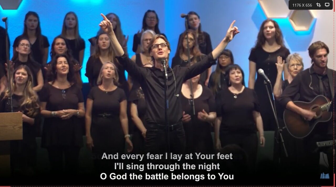 Lord the battle belongs to you