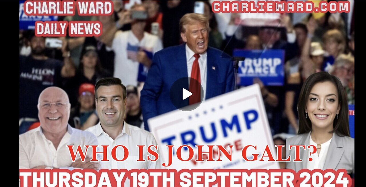 CHARLIE WARD DAILY NEWS BRIEF-FAKE BOMB THREAT AT TRUMP NY RALLY. JGANON, SGANON, JUAN O'SAVIN