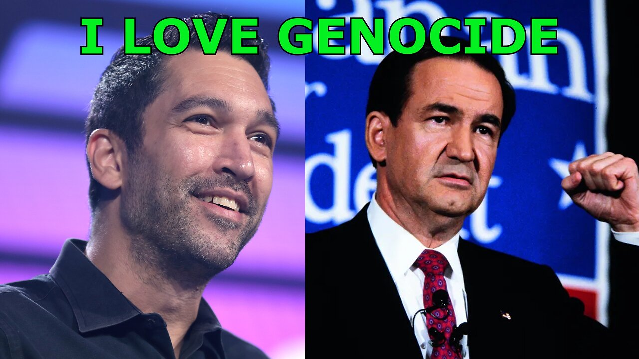 Dave Smith LOVES Genocidal Colonialist Pat Buchanan