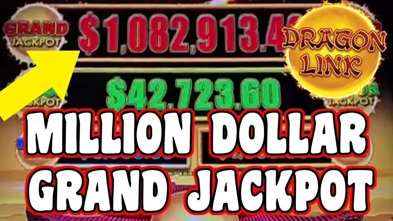 MILLION DOLLAR GRAND JACKPOT CHALLENGE! 💰 HIGH LIMIT DRAGON LINK SLOTS! (Part 6)