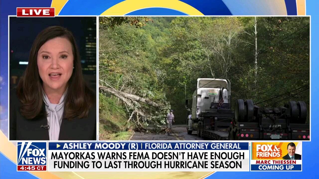 Mayorkas says FEMA is Broke