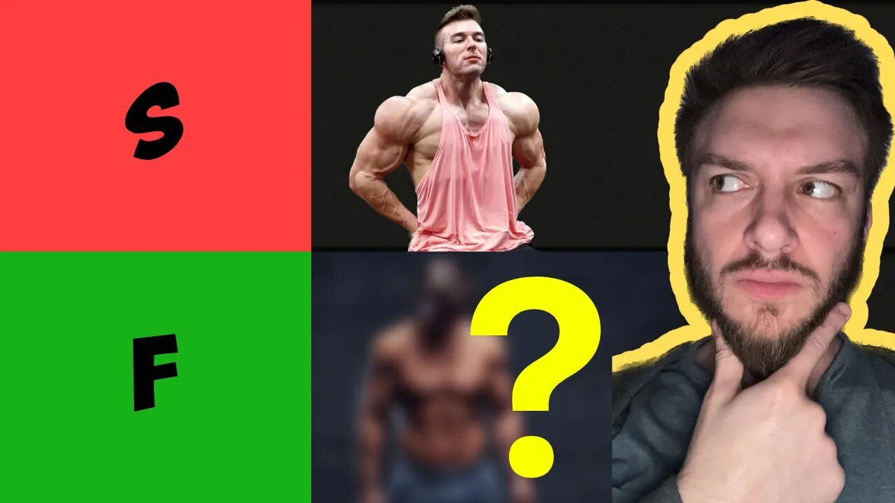 Ranking Fitness Youtubers on a Tier List