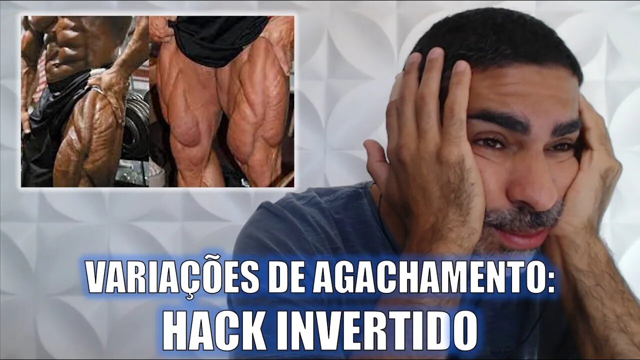 Treino de coxa: hack invertido