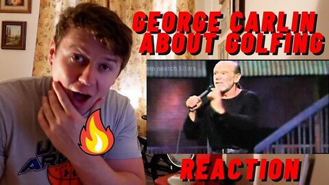 GEORGE CARLIN - ABOUT GOLFING | GOLFING IS RACIST AND FOR FAT OLD WHITE MEN!!!((IRISH REACTION!!))