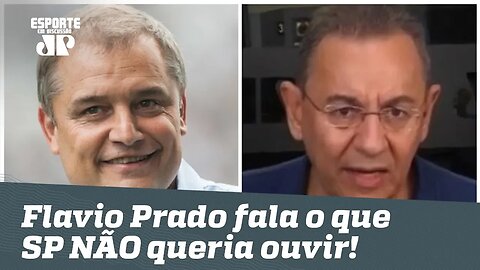 Aguirre cai, e Flavio Prado fala o que São Paulo NÃO queria ouvir!