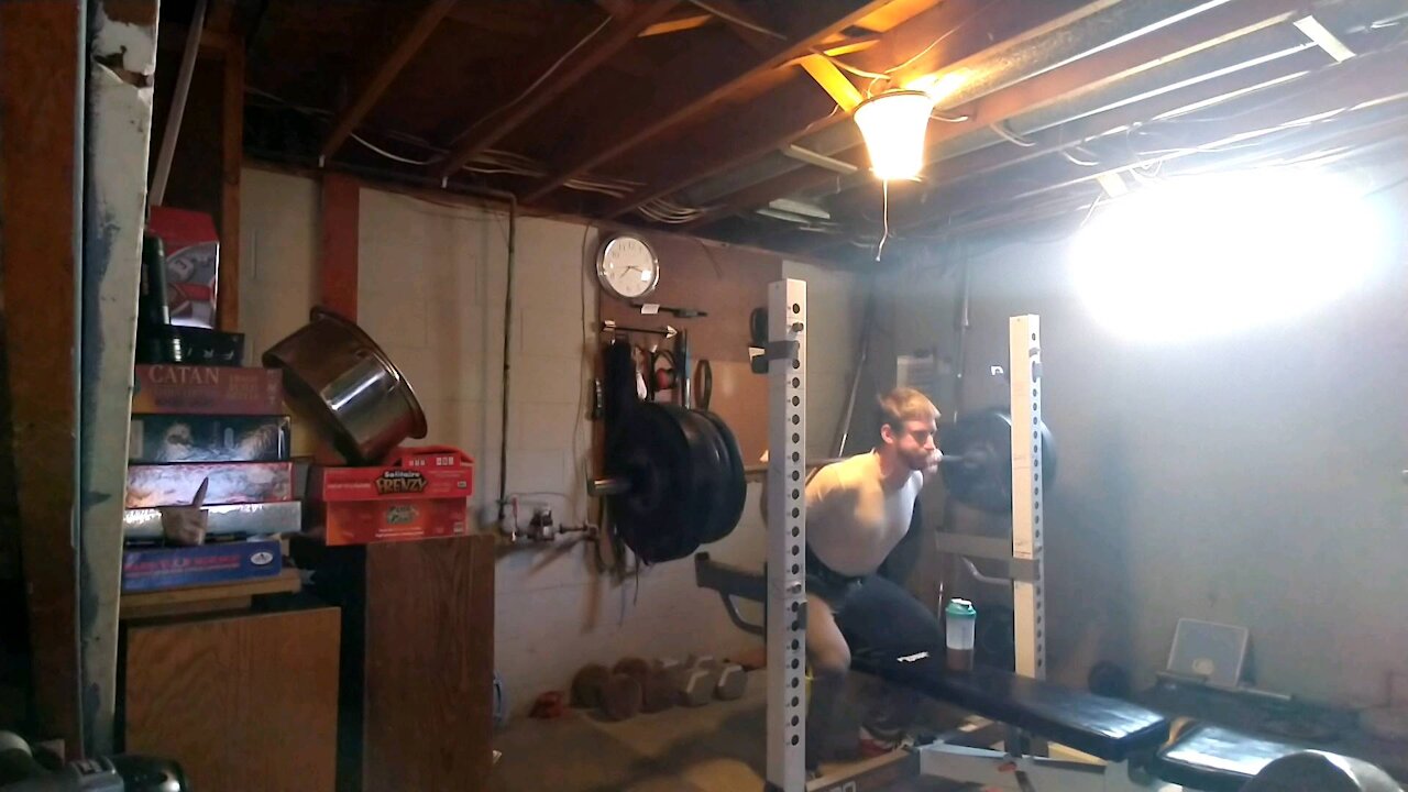 405 x 1 squat