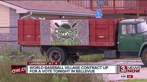 Bellevue may cut World Baseball Village contract