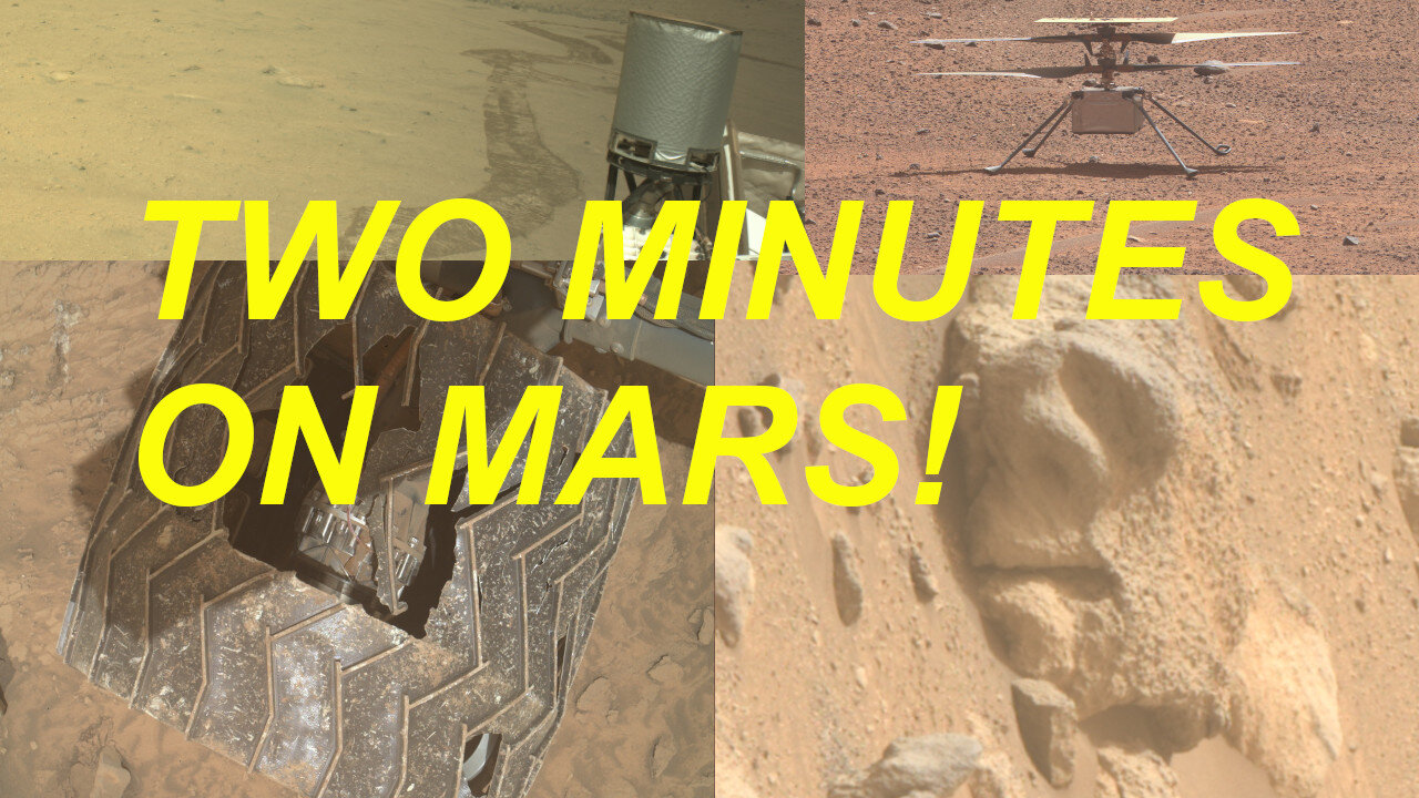 Two Minutes on MARS🌕NASA Pictures, Video