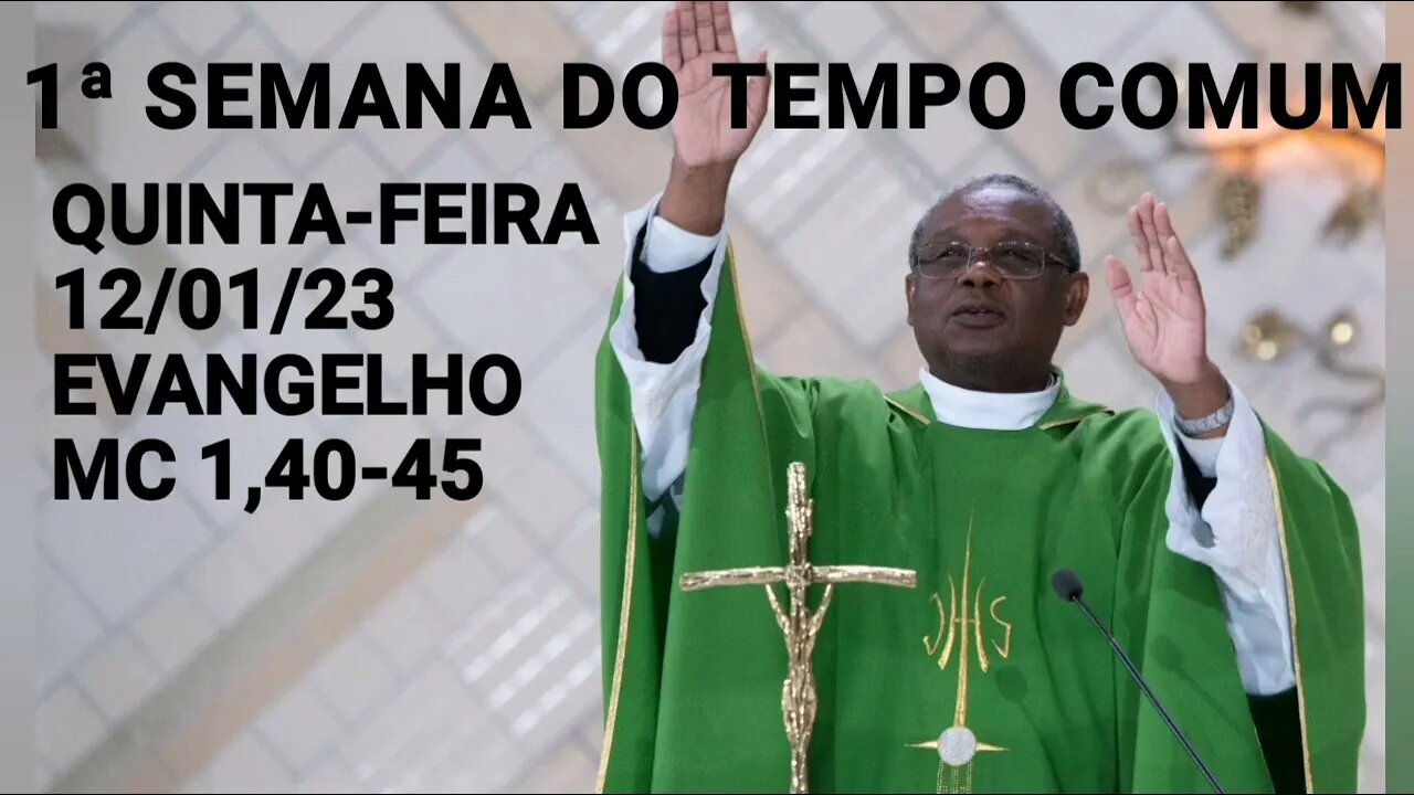 Homilia de Hoje | Padre José Augusto 12/01/23 Quinta-feira