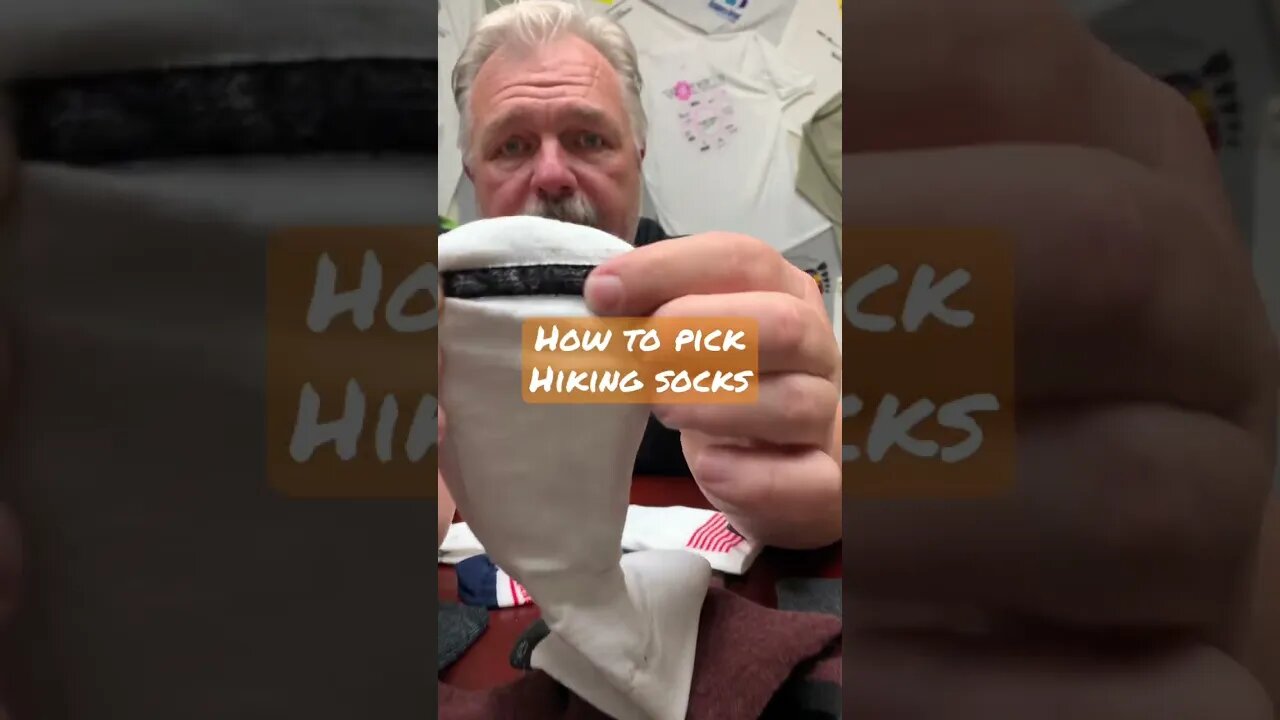 Part 2 How to pick hiking socks for no blisters #shorts