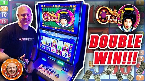 MAX BET $45 SPINS ON GEISHA SLOTS 🥢LINE HIT JACKPOT + BONUS RETRIGGER JACKPOT! 🥢