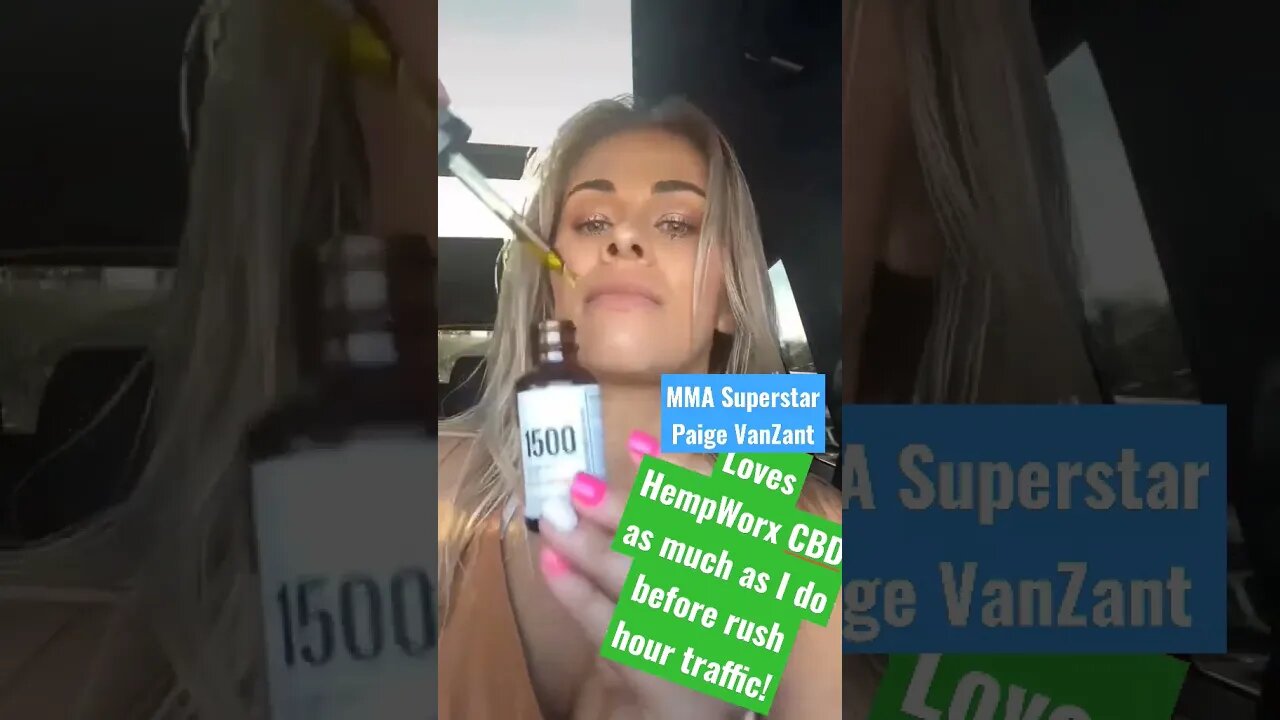 #paigevanzant loves #hempworx as much as I do!