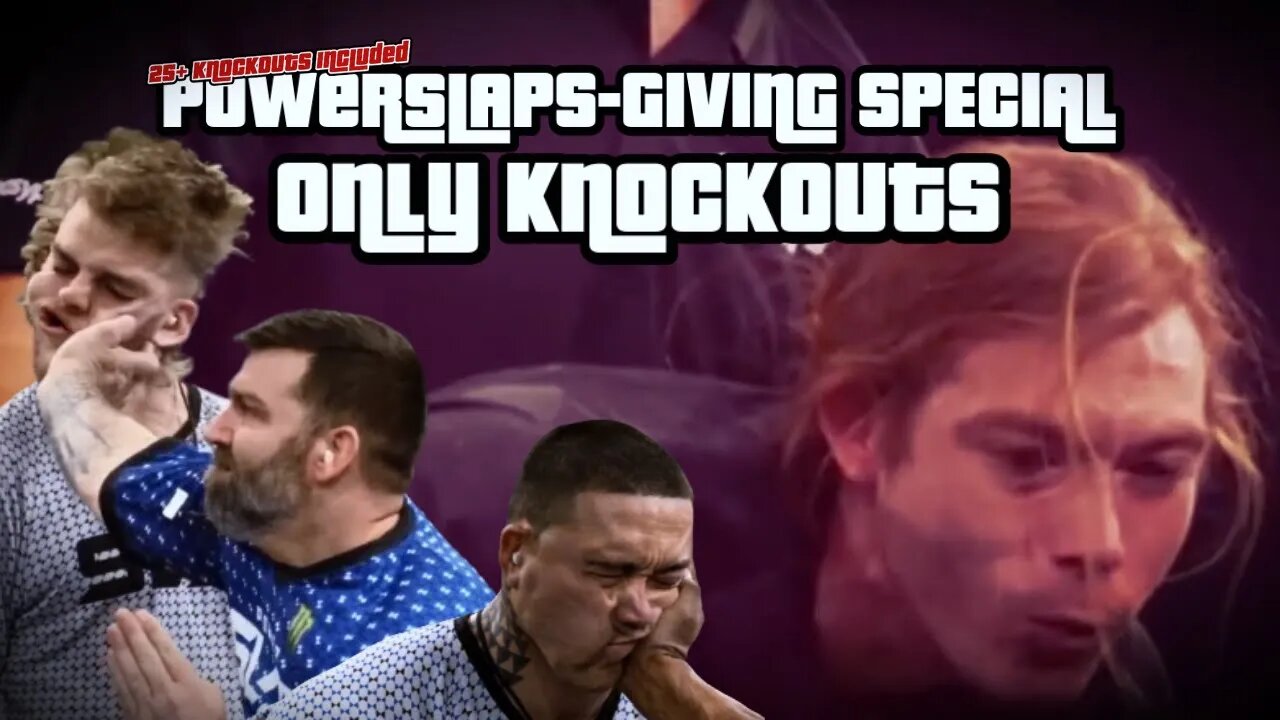 25+ INSANE KNOCKOUTS | POWERSLAP SPECIAL #powerslap #ufcslap #ufc