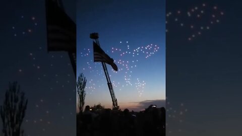 4th of July takes flight with drones at night