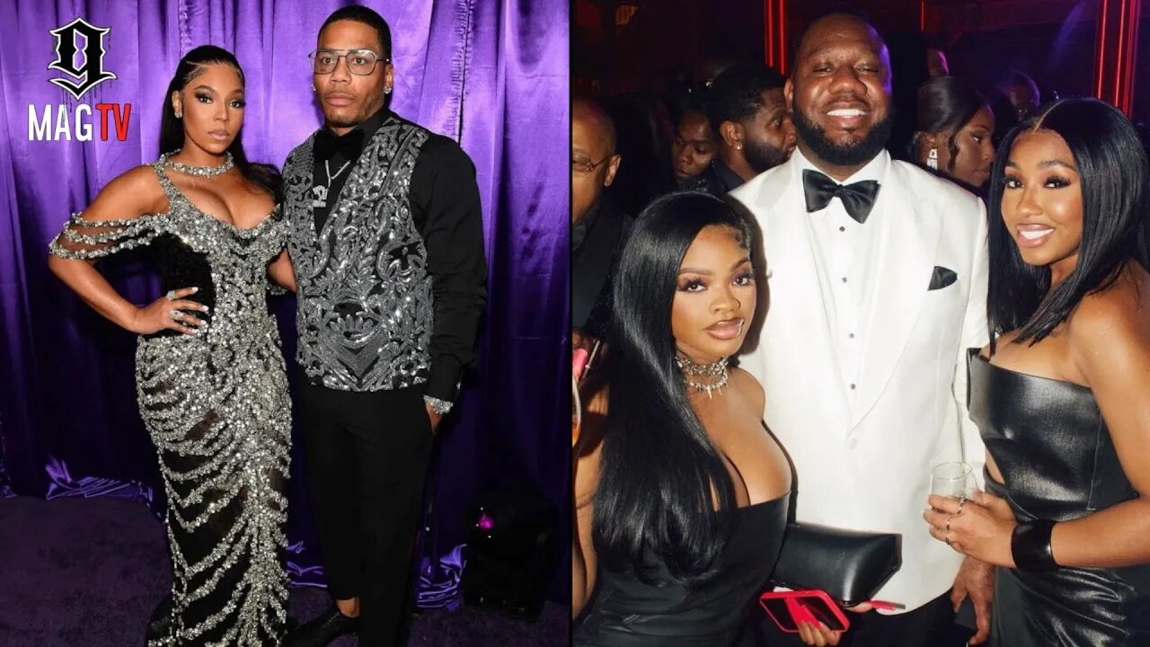 Nelly & Ashanti Attend "QC" CEO Pierre Thomas 3rd Annual Black Ball! 🤵🏾