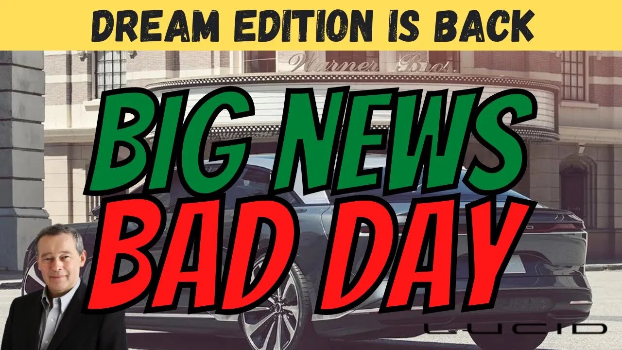 BIG News for LCID 🚨 BAD Day for LCID ⚠️ Short Interest over 21% $LCID