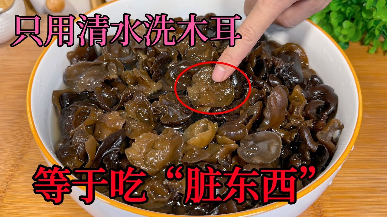 Safely Clean Black Fungus - Chef's Trick to Remove Dirt and Bugs