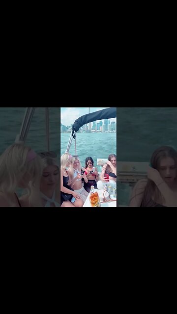 Yacht Party With Models