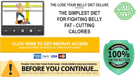 The Lose Your Belly Diet Deluxe - The Simplest Diet for Fighting Belly Fat Cutting Calories