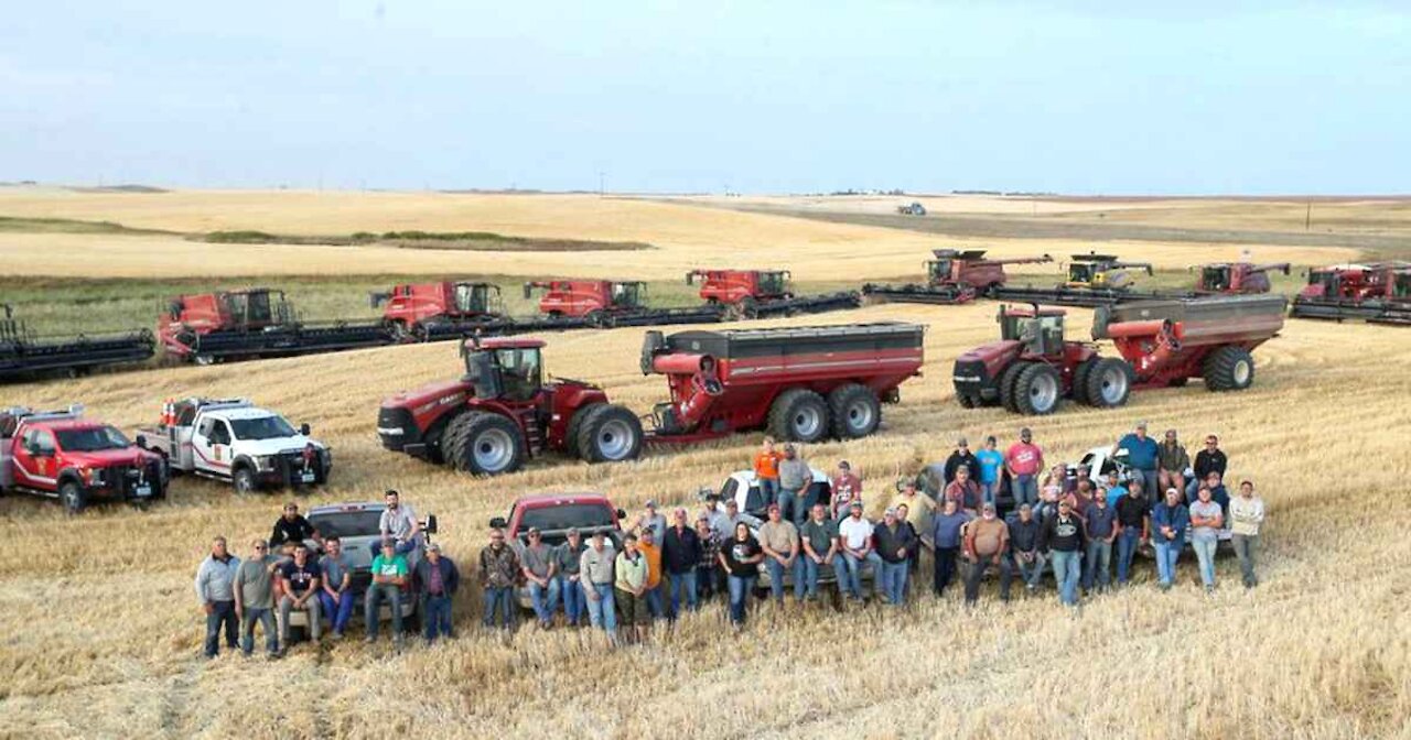 Farmers finish neighbor’s harvest after heart attack