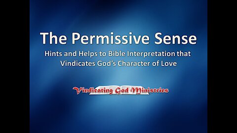 The Permissive Sense - Introduction