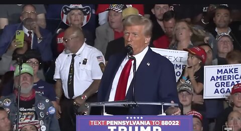 President Trump in Allentown PA