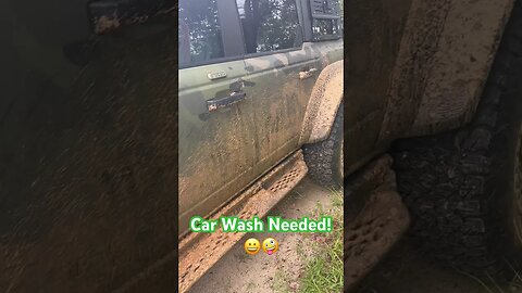 Aftermath: Mud Everywhere on Bronco Raptor! #shorts