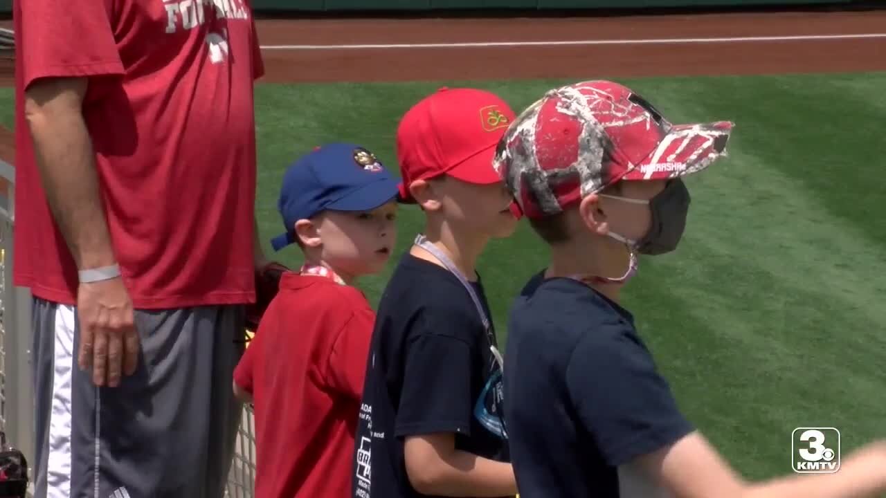 NCAA celebrates Kids Day at College World Series