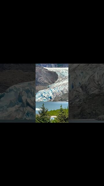 Let’s look at a Glacier! 🧊 #alaska #cruise #shorts