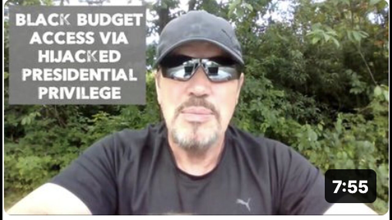 BLACK BUDGET ACCESS VIA HIJACKED "PRESIDENTIAL" PRIVILEGE