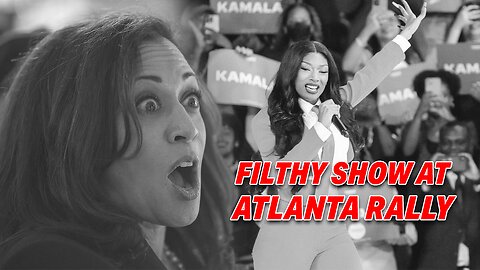 ATLANTA RALLY DRAWS CRITICISM AS KAMALA HARRIS OPTS FOR FILTHY ENTERTAINMENT OVER KEY ISSUES