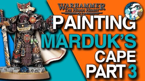 Painting Marduk Sedras' cape! | Live Stream | Pt 4