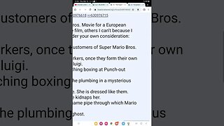 mario movie leak