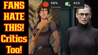 Netflix's NEW Tomb Raider HATED By Fans AND Critics ALIKE! Lara Croft DESTROYED! Huge FLOP!