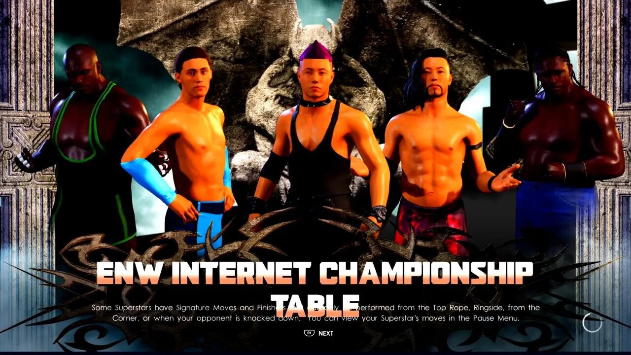 ENW CHAOS Ep 2 ENW Internet Title Tables Match RenegadeEnigma v Macho v Briggz v Viral Viper v Slice