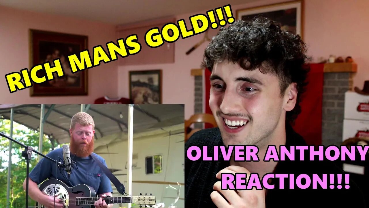 A NATIONAL TREASURE! - Oliver Anthony "Rich Mans Gold" - (REACTION!)