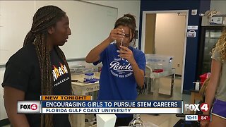 Encouraging girls to pursue STEM careers