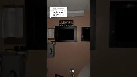 Abandoned movie theater using outdated equipment
