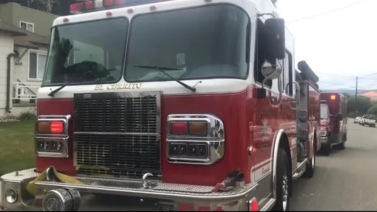 Paramedic Trucks On A Spring Day